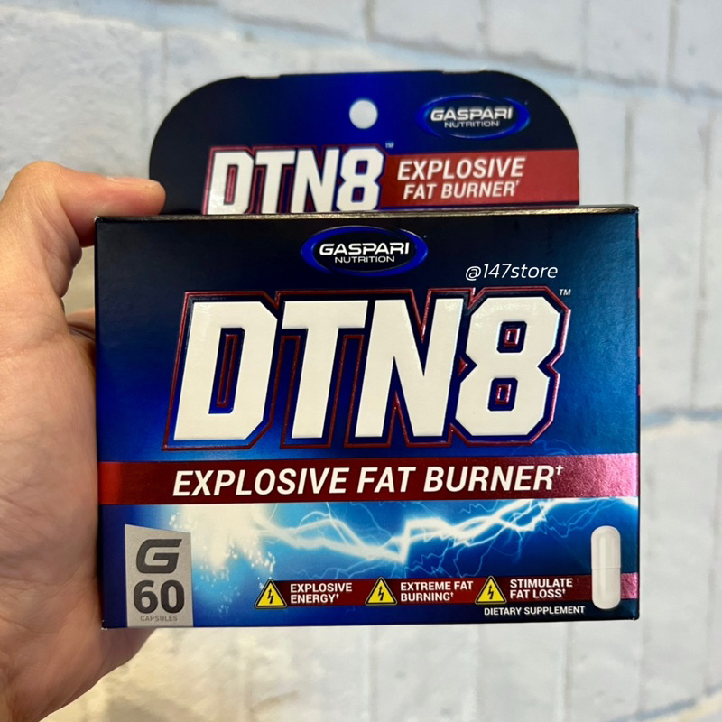 แท้100-gaspari-nutrition-dtn8-แฟตเบิร์น-ระเบิดไขมัน-เผาผลาญไขมันขั้นสุด-explosive-fat-burner-60-แคปซูล