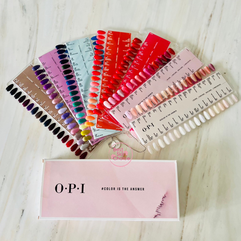 Opi Nail Polish Colors Names And Numbers เหมาะสำหรับร้านทำเล็บ Shopee Thailand