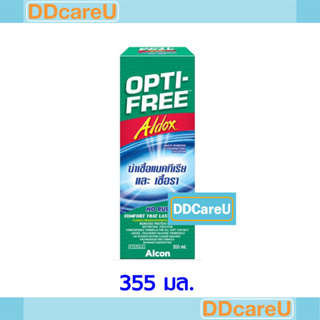 OPTI-FREE ALDOX อัลคอน ออพติ-ฟรี อัลดอกซ์ 355 มล. ***ALDOX*** น้ำยาล้างคอนแทคเลนส์ ALCON