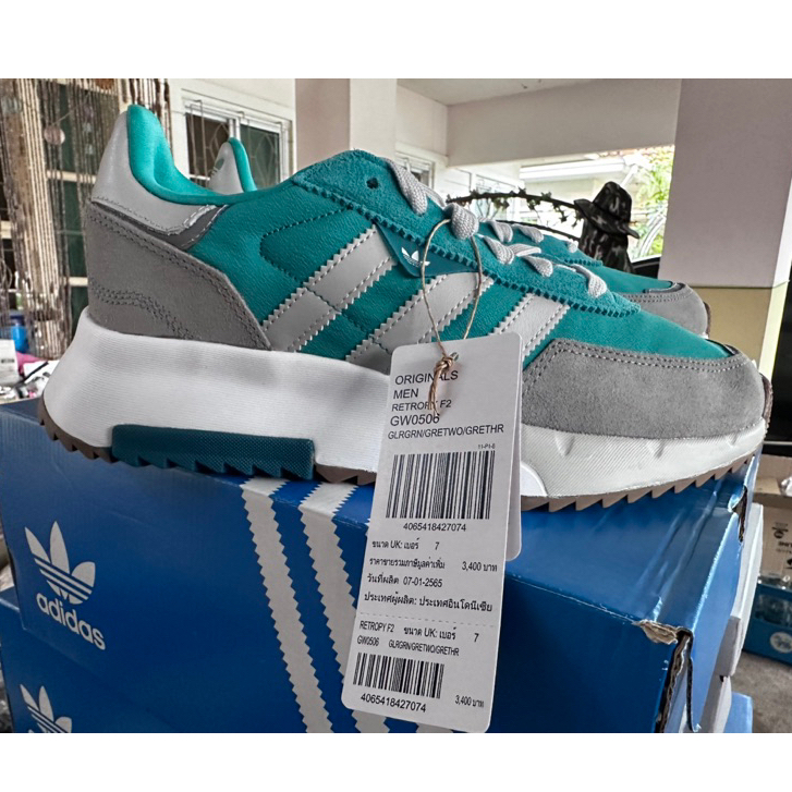 7uk-40-5-ลิขสิทธิ์แท้จากชอป-ราคาป้าย-3-400-adidas-originals-retropy-f2-shoes-sneaker-gw0506