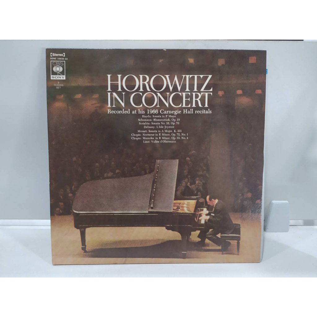2lp-vinyl-records-แผ่นเสียงไวนิล-horowitz-in-concert-e2f59