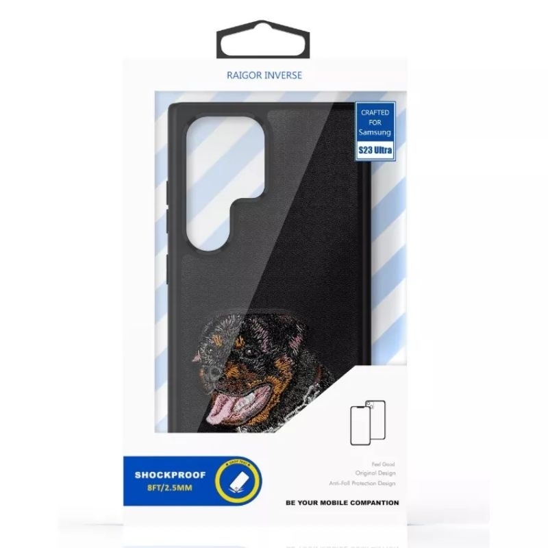 Raigor Inverse เคสหนังกันกระแทก ลายปักน้องหมา S23Ultra/ S22ultra ...