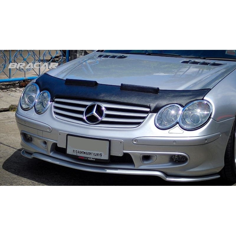 หน้ากากหนังกันหินกันแมลงหุ้มฝากระโปรงหน้ารถยนต์สำหรับ-benz-sl350-r230