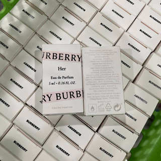 Burberry Her Eau De Parfum 5 ml. ของแท้