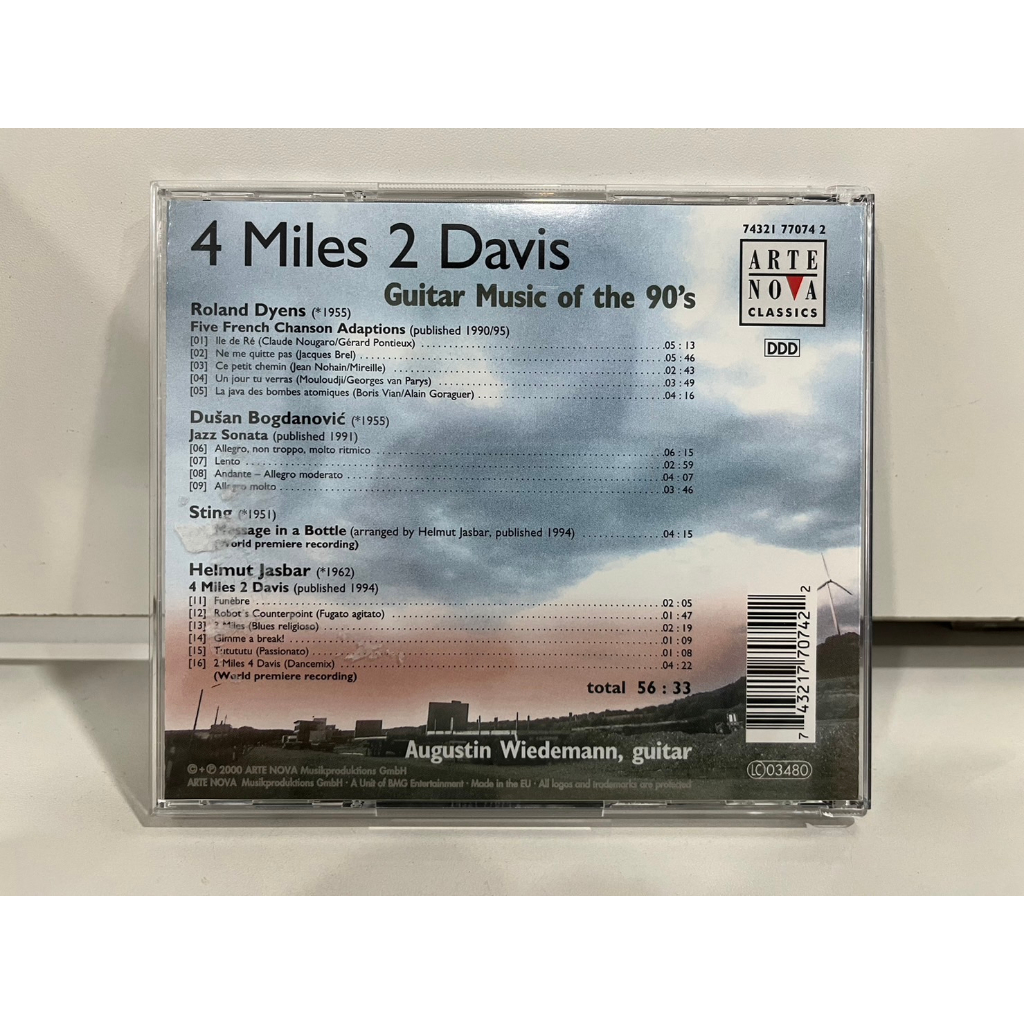1-cd-music-ซีดีเพลงสากล-4-miles-2-davis-guitar-music-of-the-90s-m3g139