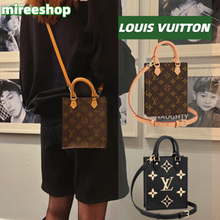 🍒หลุยส์วิตตอง Louis Vuitton กระเป๋ารุ่น Petit Sac Plat