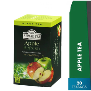 [พร้อมส่ง] ชาผลไม้ รสแอปเปิ้ล Ahmad Tea Apple (20 Teabags)