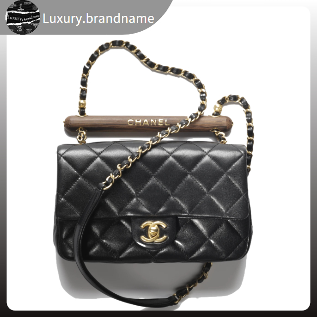 ชาแนล-chanel-small-flap-bag-with-handle-กระเป๋าผู้หญิง-กระเป๋าสะพายข้าง-กระเป๋าสะพายข้าง-แบบใหม่