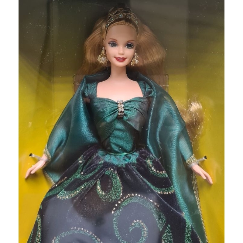 emerald-enchantment-barbie-doll-society-style-collection-limited-edition-ขายตุ๊กตาบาร์บี้-รุ่นสะสม-barbie-society-style