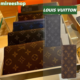 🍒หลุยส์วิตตอง Louis Vuitton กระเป๋าสตางค์รุ่น Brazza