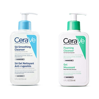 🔥แท้100%🔥 Cerave SA Smoothing Cleanser/Foaming Cleanser 236ML