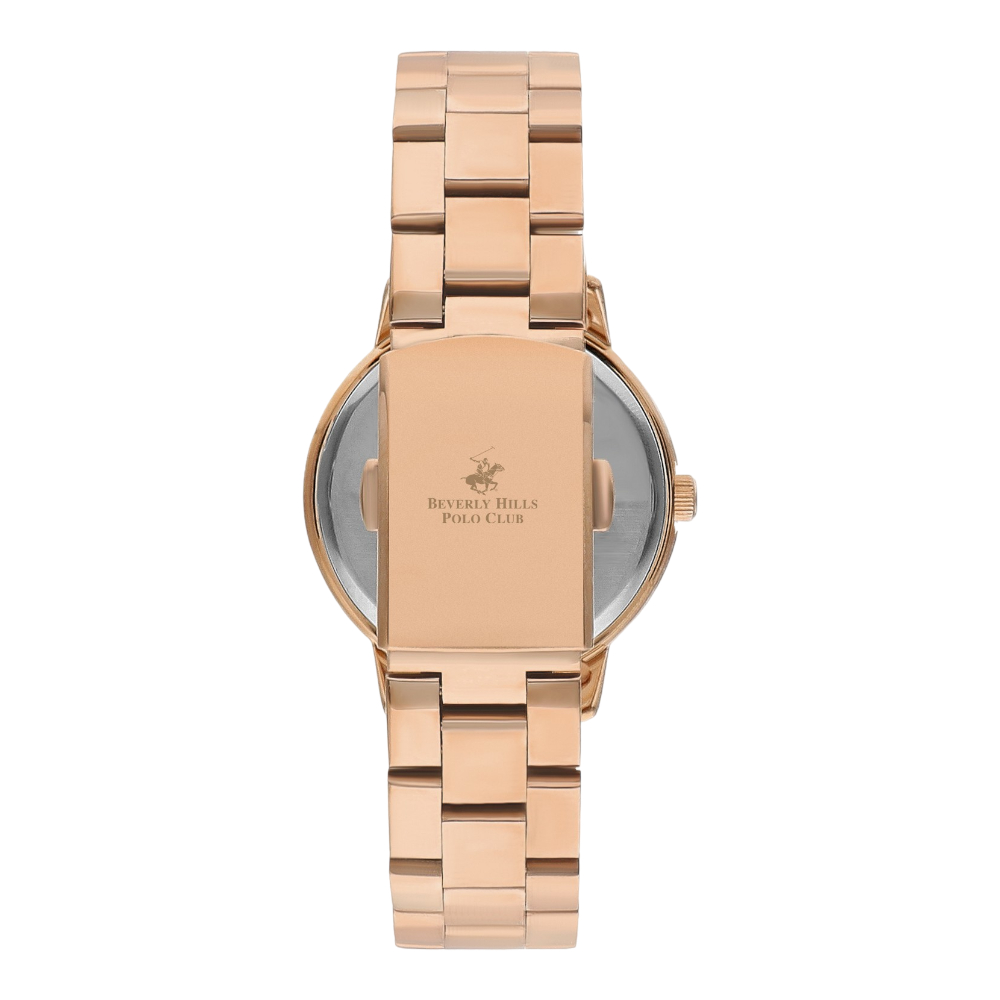 Polo rose gold watch outlet