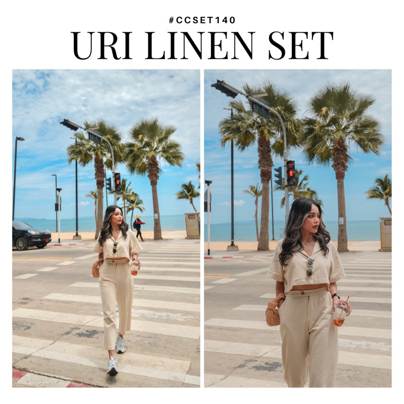 uri-linen-set-ชุดเซ็ทพร้อมส่ง-ลด-30-เหลือ-525-บาท-จาก-750-บาท