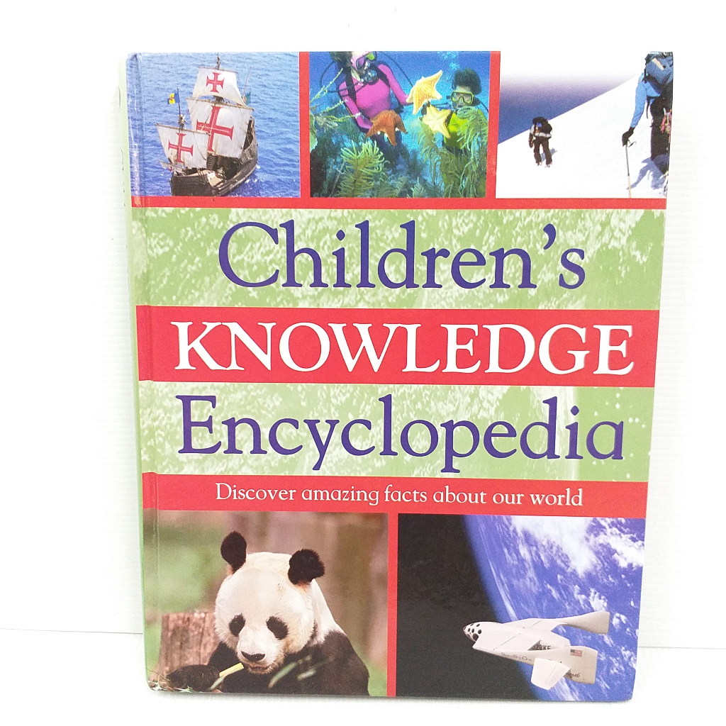 Children's Knowledge Encyclopedia หนังสือภาษาอังกฤษ มือสอง สารานุกรม ปก