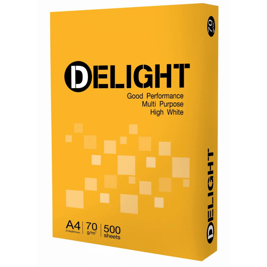 delight-กระดาษถ่ายเอกสาร-กระดาษพิมพ์เอกสาร-กระดาษปริ๊นรายงาน-กระดาษอเนกประสงต์-คุณภาพ-70-แกรม-a4-จำนวน-500-แผ่น-1-รีม