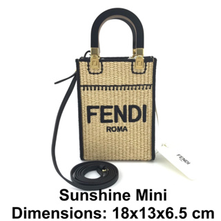 FENDI Mini Phone Bag ของแท้ 100% [ส่งฟรี]