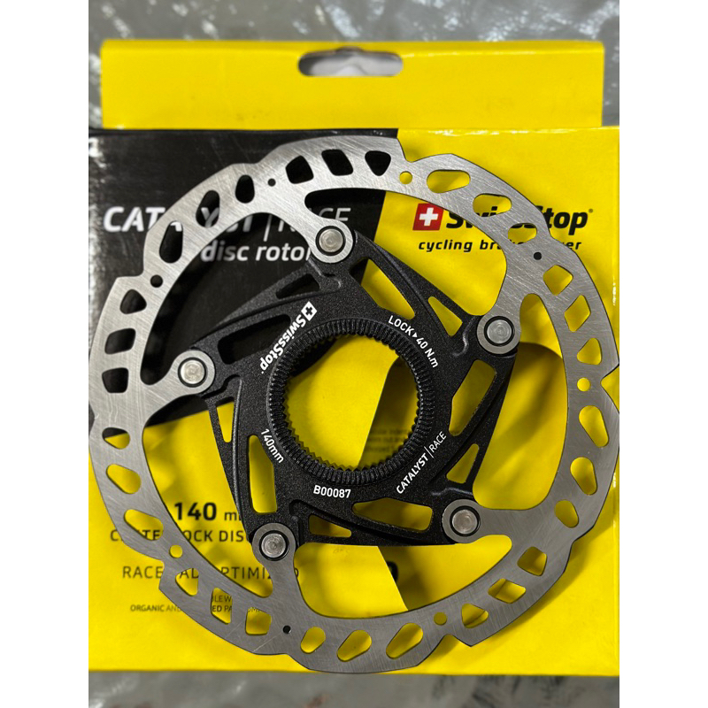 Rotor De Frein à Disque SwissStop Catalyst – 140mm, 6 Trous – Occasion état Cosmetique Léger