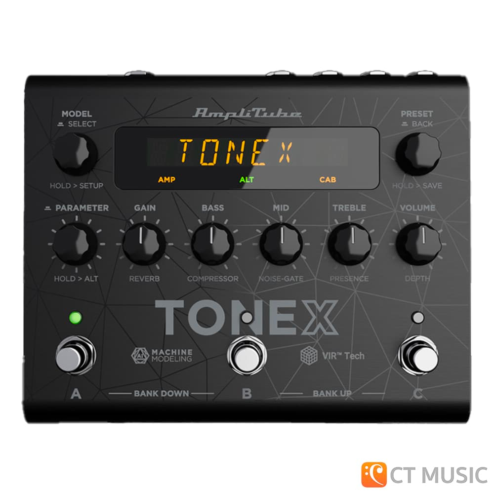 จัดส่งด่วน-เอฟเฟคกีตาร์-ik-multimedia-amplitube-tonex-pedal