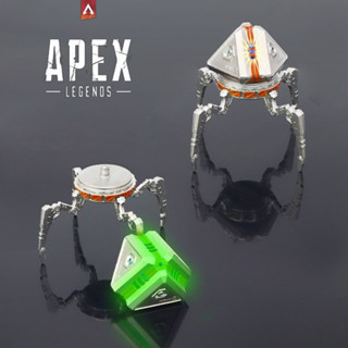 โมเดลหุ่นยนต์ Apex Legends Heirloom Unboxing Robot , Loot Robot วัสดุเหล็ก ขนาด 12 cm. เรืองแสงในที่มืด