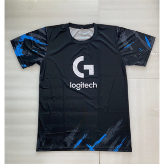 เสื้อยืด Logitech t-shirt play advanced ไซส์ L ผ้านุ่มลื่น