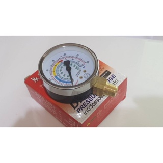 เกจ์วัดแรงดันสูงแบบแห้ง ออกล่าง SUMO 1/4(DB DRY Pressure Gauge)