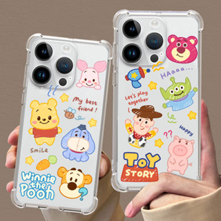 เคสโทรศัพท์มือถือ ซิลิโคนนิ่ม แบบใส กันกระแทก ลายการ์ตู สําหรับ realme c55 c53 c35 c33 c30s c1 c2 c3 realme 5 5i 5s