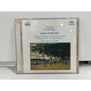 1 CD MUSIC ซีดีเพลงสากล   NAXOS COSTE: Guitar Works Op. 41-45 8.554355    (M5B12)