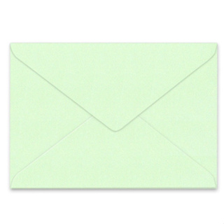 ซองใส่การ์ด 5x7" สีเขียว ฝาสามเหลี่ยม เนื้อปอนด์ (50ซอง) สีพาสเทล สวยงาม ใส่การ์ด งานมงคล อั่งเปา แต่งงาน งานบวช ใส่เงิน