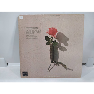 1LP Vinyl Records แผ่นเสียงไวนิล BEETHOVEN TWO SONATAS FOR   (E8A13)