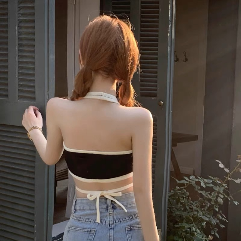 ta-08-ครอป-เสื้อครอป-ครอปสีพื้น-สายฝอ-สายเกา-ผ้ายืด-ครอปเข้ารูป-เสื้อสายเดี่ยว-สายเดี่ยว
