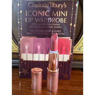 Charlotte tilbury Lipstick สี (walk of no shame)ลิปมินิแยกจากชุดจัดเซต(1.1g)