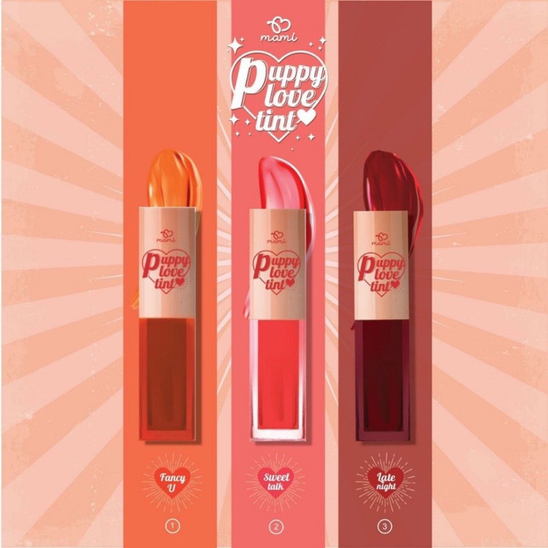 mami-puppy-love-tint-late-night-03-มามิ-ปั๊ปปี้-เลิฟ-ทินท์-สีแดง-ลิปเจล-tint-ทินท์สีแดง-ติ้น-ทาปาก-ลิปสติก