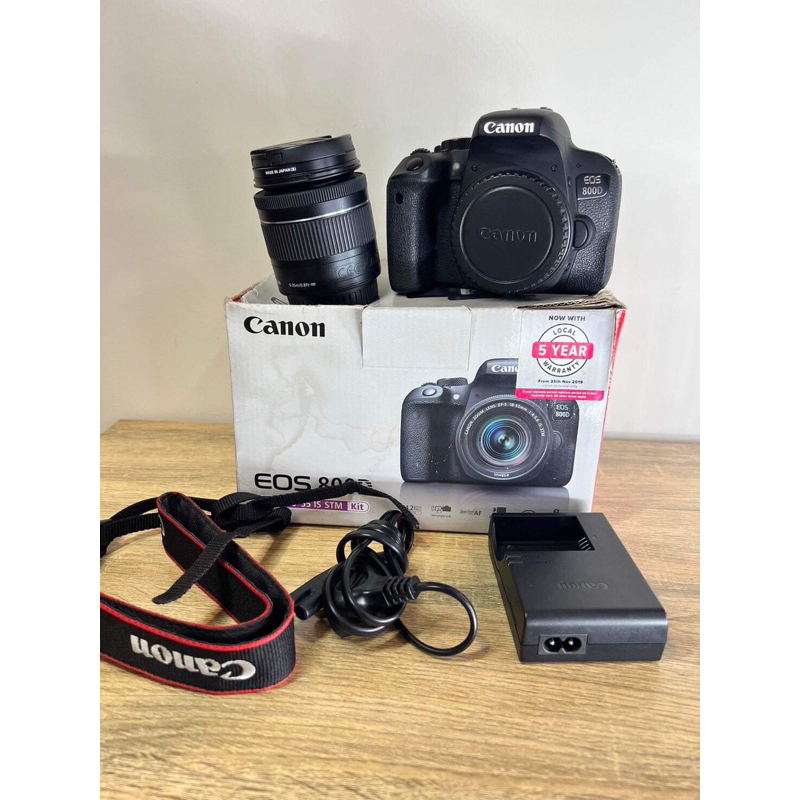 Canon 800D ครบกล่องสภาพใหม่มาก | Shopee Thailand