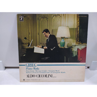 1LP Vinyl Records แผ่นเสียงไวนิล  GRIEG Piano Works   (E8B76)