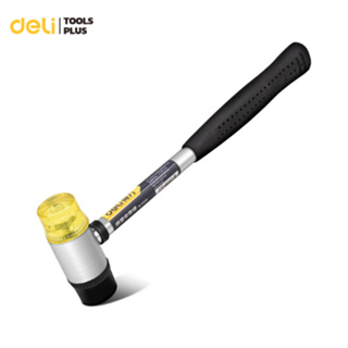 Deli ค้อน ฆ้อนยาง ค้อนยาง ค้อนยางดำ ใช้ทน ขนาด น้ำหนักเบา 30mm Installation Hammer