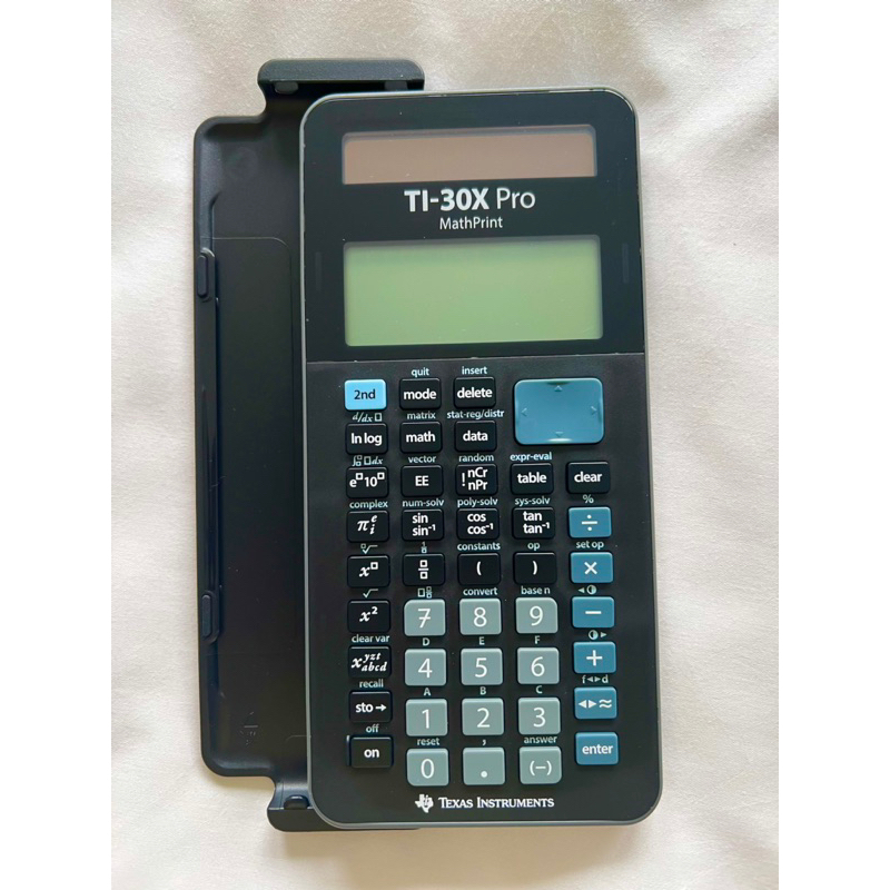 texas-instrument-calculator-ti-30x-pro-mathprint-เครื่องคิดเลขวิทยาศาสตร์-สำหรับนักเรียนมัธยมและมหาวิทยาลัย