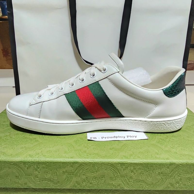 gucci-ace-size7-ของแท้-สภาพสวย-ติดโซลแล้ว