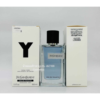 YSL Y EDT 100 ml ( Y Reno 2022 ) น้ำหอมแท้แบรนด์เนมเค้าเตอร์ห้างของแท้จากยุโรป❗️