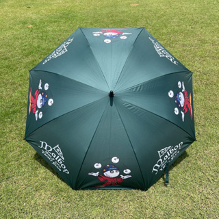 [11GOLF] ร่มกอล์ฟ ร่มชั้นเดียว Malbon ลายเล่นลูกกอล์ฟ สีเขียว ขนาด 30 นิ้ว รหัส UMM005 30 inch MB Golf Umbrella