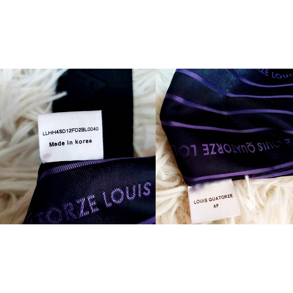 มือสอง-louis-quatorze-sling-bag-ของแท้-หนังวัว-หนังแคนวาส-สภาพดี