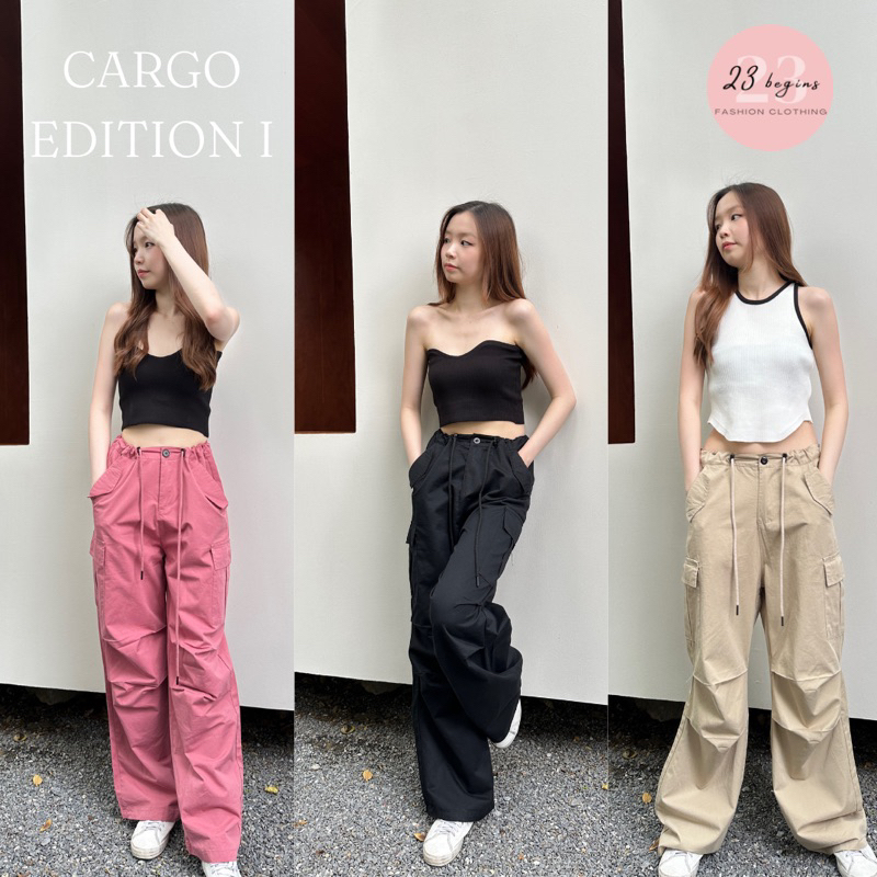 cargo-pants-กางเกงคาร์โก้-กางเกงคาร์โก้ผู้หญิง-888