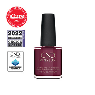 CND VINYLUX สีทาเล็บกึ่งเจล สี decadence 0.5 oz. (15 ml.) นำเข้าจากอเมริกา