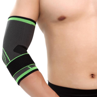 ผ้ารัดข้อศอก Elbow support Jingba พยุงข้อศอก ซัพพอร์ตข้อศอก รัดศอก ใส่เล่นกีฬา ทำงานหนัก ลดอาการอักเสบ