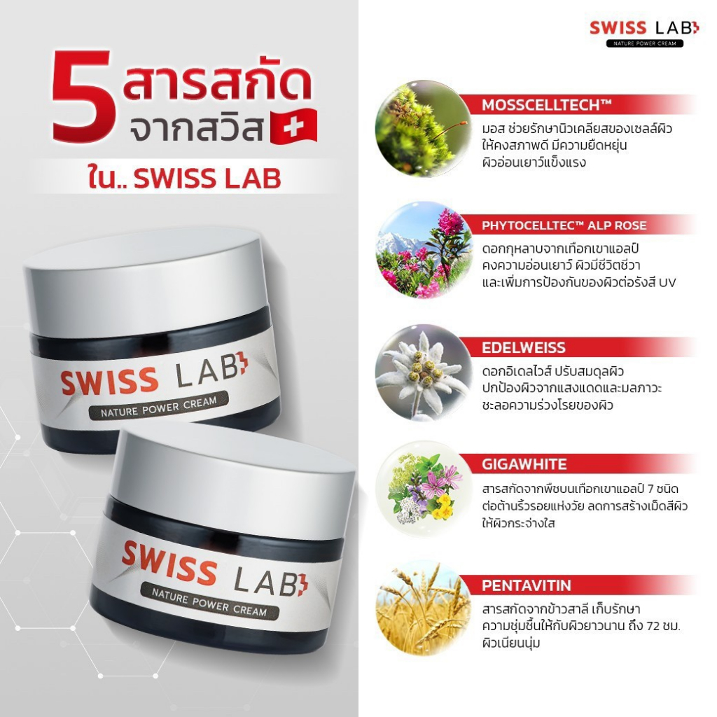 ขายดี-swiss-lab-ครีมสวิสแล็บ-ครีมซ่อมผิว-by-อาตุ่ย-จบทุกปัญหาผิว-ฝ้า-กระ-หน้ากระจ่างใส-ผิวชุ่มชื้น-ครีมอาตุ่ย-ครีมสวิส