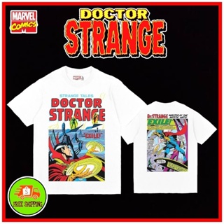 เสื้อMarvel ลาย Dr.Strange สีขาว (MX-158)