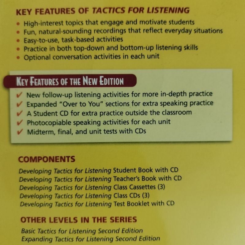 2ed-developing-tactics-for-listening-sb-cdisbn-9780194384551developing-tactics-for-listening-is-the-second-cd