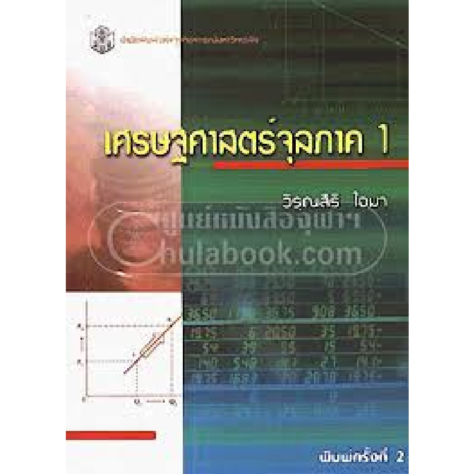 เศรษฐศาสตร์จุลภาค-1-ผู้แต่ง-วิรุณสิริ-ใจมา