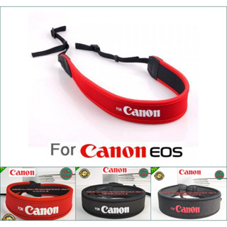 สายคล้องกล้อง Canon 5D 5D2 5D3 5D4 6D 6D2 7D 7D2 60D 70D 80D 90D 1Dx 600D 700D 800D 1300D 1500D 3000D แบบผ่อนแรง มือ 1