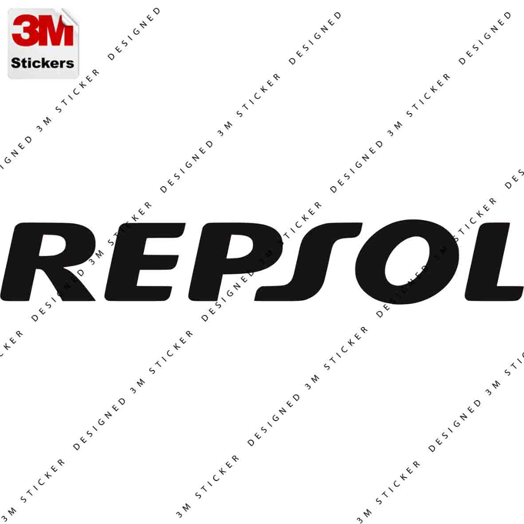 repsol-สติ๊กเกอร์-3m-ลอกออกไม่มีคราบกาว-removable-3m-sticker-สติ๊กเกอร์ติด-รถยนต์-มอเตอร์ไซ