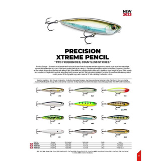 Rapala PRECISION XTREME PENCIL 87 PXRP 87